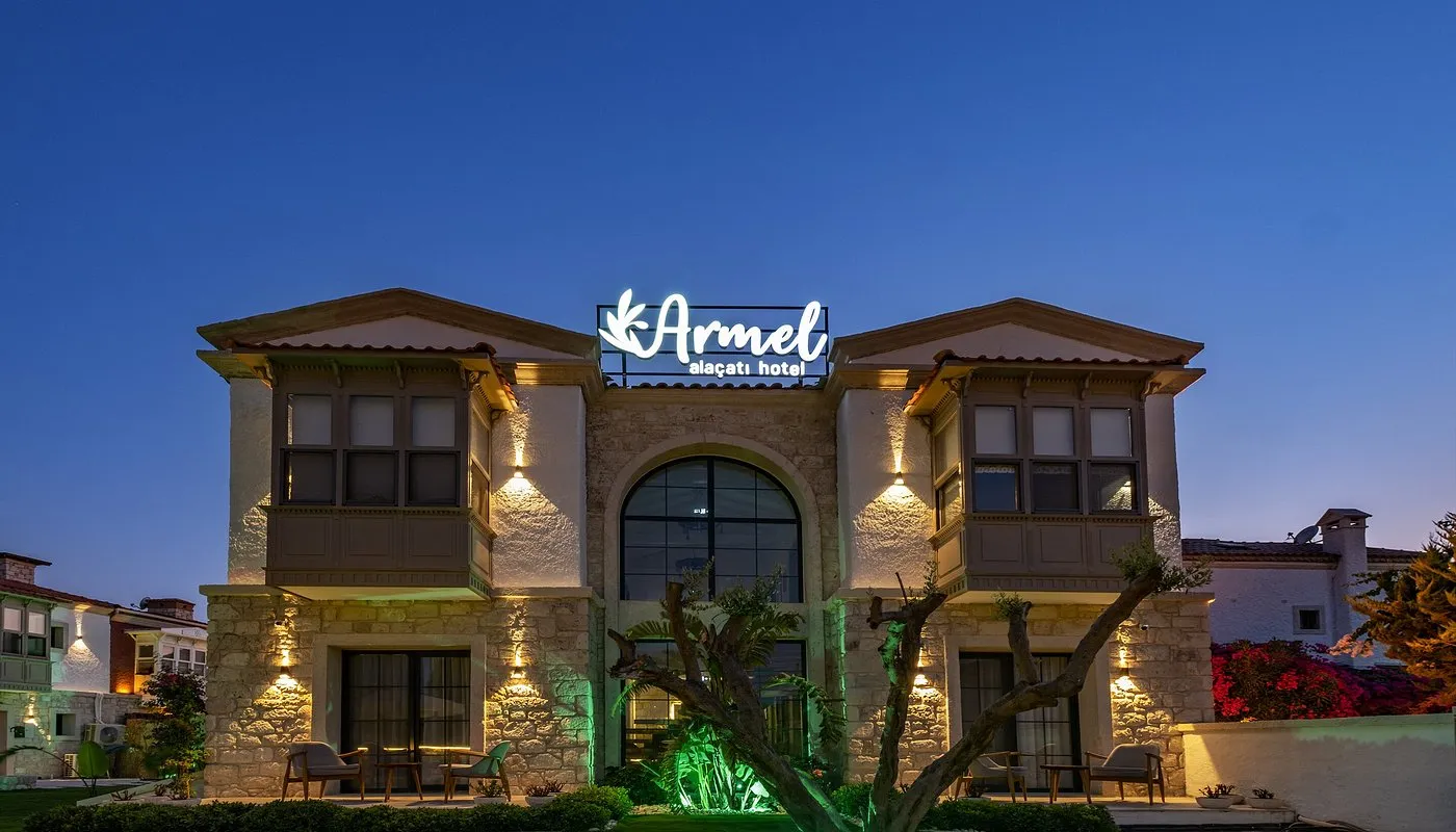 alaçatı her mevsim açık otel Armel otel